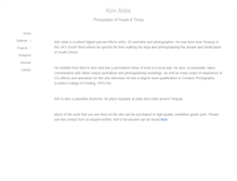 Tablet Screenshot of kim-aldis.co.uk